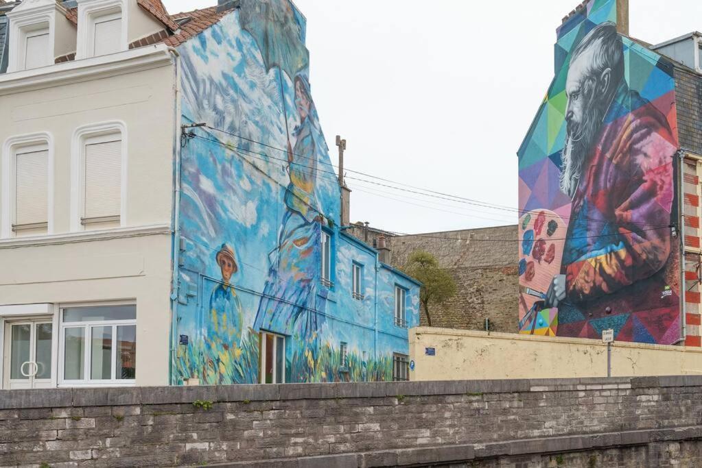 Station Street Art 2-4 Pers Wifi Apartment Boulogne-sur-Mer Exterior photo